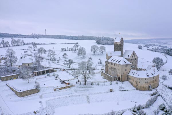 Burg Katzenstein im Winter 2020/2021